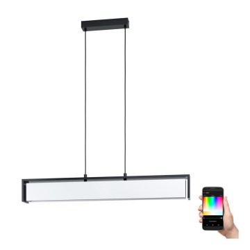 Eglo - Lámpara colgante LED RGB regulable con cable VALDELAGRANO-C LED/33,6W/230V
