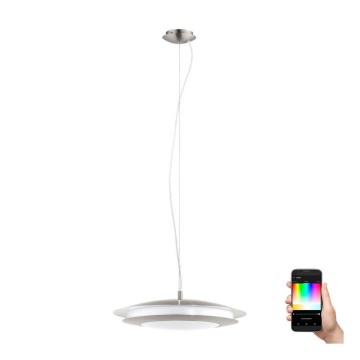 Eglo - Lampara colgante LED RGB regulable MONEVA-C LED/27W/230V