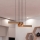 Eglo - Lámpara colgante regulable LED RGBW con cable 2xLED/18W/230V cobre/negro