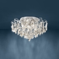Eglo - Lámpara de araña de luces de superficie 6xE14/25W/230V