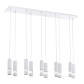 Eglo - Lámpara de araña de luces LED de Cable 10xGU10/5W/230V blanco