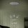 Eglo - Lámpara de araña LED regulable 17xLED/3W/230V 3000K cromo brillante