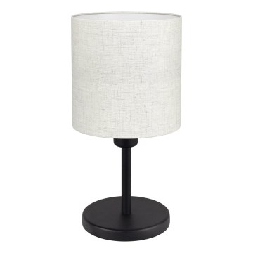 Eglo - Lámpara de mesa 1xE14/40W/230V crema/negra
