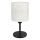 Eglo - Lámpara de mesa 1xE14/40W/230V crema/negra