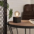 Eglo - Lámpara de mesa 1xE27/40W/230V antracita