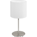 Eglo - Lámpara de mesa 1xE27/60W/230V