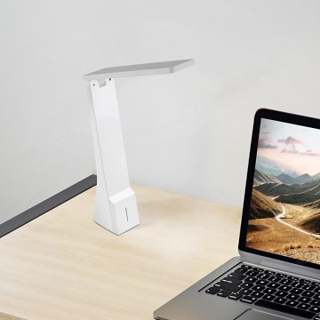 Eglo - Lámpara de mesa LED regulable LED/1,8 W/230 V blanca