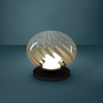 Eglo - Lámpara de mesa LED regulable LED/5,8W/230V 2200-6500K beige/ahumado