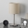 Eglo - Lámpara de mesa LED TUNJA 1xE27/60W/230V color crema