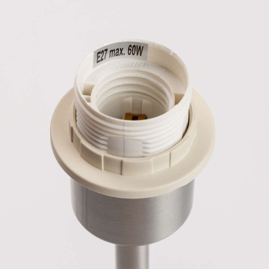 Eglo - Lámpara de mesa LED TUNJA 1xE27/60W/230V color crema