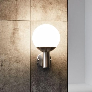 Eglo - Lámpara de pared exterior LED RGB regulable E27/9W/230V 2700-6500K IP44