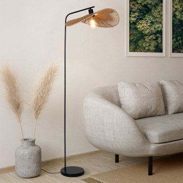 Eglo - Lámpara de pie 1xE27/42W/230V marrón/negro