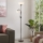 Eglo - Lámpara de pie 1xE27/60W/230V + 1xE14/25W/230V negro cromo