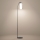 Eglo - Lámpara de pie LED regulable LED/7W/230V + LED/1,6W 2200-6500K negro cromado
