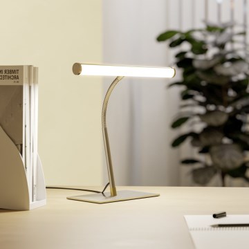 Eglo - Lámpara de sobremesa táctil LED regulable/5W/230V 2700/4000/6500K cromo mate