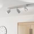 Eglo - Lámpara de techo 3xGU10/10W/230V blanco