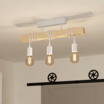 Eglo - Lámpara de techo de superficie TOWNSHEND 3xE27/60W/230V