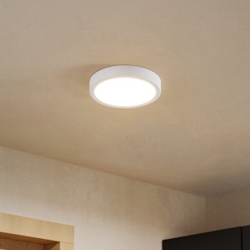 Eglo - Lámpara de techo LED/11,5W/230V 2700/4000/6500K Ø 21,1 cm blanco