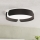 Eglo - Lámpara de techo LED/20W/230V Ø 37 cm negro