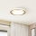 Eglo - Lámpara de techo LED 36W/230V, 2700/4000/6500K, Ø 49 cm, dorado