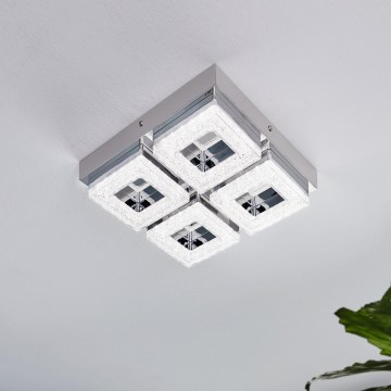 Eglo - Lámpara de techo LED 4xLED/4W/230V
