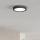 Eglo - Lámpara de techo LED/7,5W/230V 2700/4000/6500K diámetro 16,6 cm negra