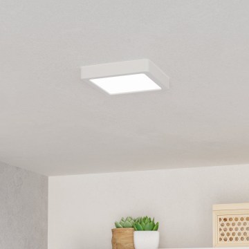 Eglo - Lámpara de techo LED/7W/230V 2700/4000/6500K 15x15 cm blanca