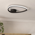 Eglo - Lámpara de techo LED/9,7W/230V 2700/4000/6500K Ø 37,5 cm negra