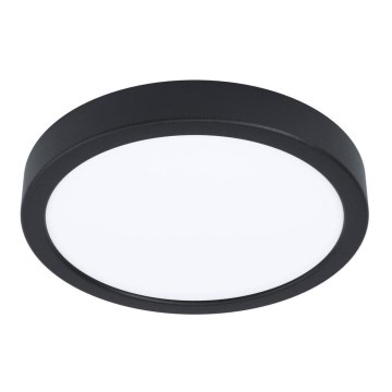 Eglo - Lámpara de techo LED para baño LED/20,5W/230V IP44 negra