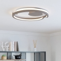 Eglo - Lámpara de techo LED regulable 2xLED/20W/230V 2700-6500K Ø 48 cm beige + mando a distancia