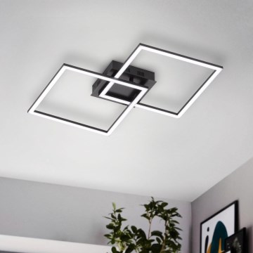 Eglo - Lámpara de techo LED regulable LED/28W/230V 3000-6500K + mando a distancia