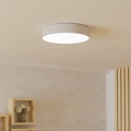 Eglo - Lámpara de techo LED RGBW regulable LED/15W/230V 2700-6500K diámetro 39cm blanca