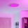 Eglo - Lámpara de techo LED RGBW regulable para baño LED/17,5 W/230 V 2700–6500 K Ø 38,9 cm IP44 cromo mate