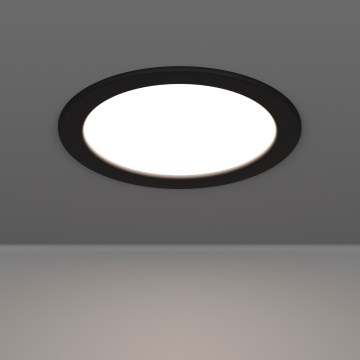 Eglo - Lámpara empotrada LED/10,5W/230V 2700/4000/6500K Ø 16,8 cm negra