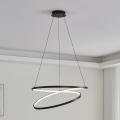 Eglo - Lámpara LED colgante LED/42W/230V 3000K negro