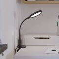 Eglo - Lámpara LED flexible regulable con clip LED/5,5W/230V 2700/4000/6500K negra