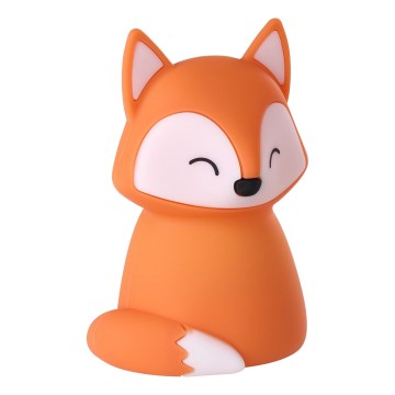 Eglo - Lámpara nocturna infantil recargable táctil LED RGBW LED/5W/5V 1200 mAh con diseño de zorro