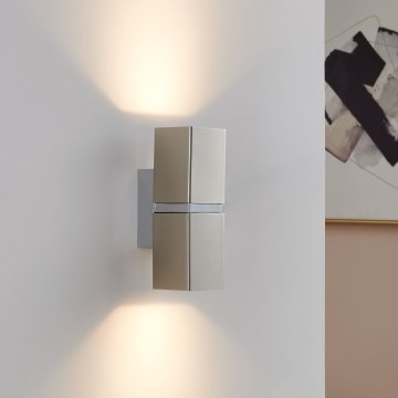 Eglo - LED Aplique 2xGU10/3.3W/230V rectangular