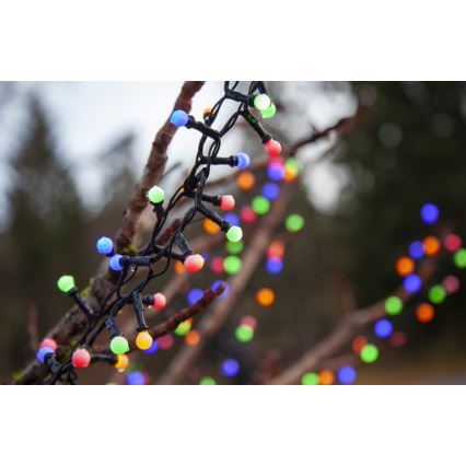 Eglo - Guirnalda LED para exterior 300 LEDs/8 funciones 11 m IP44 multicolor