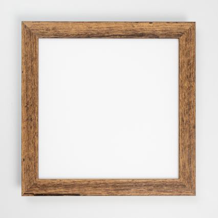 Eglo - LED RGB Panel fijo regulable SALOBRENA-C WOOD LED/24W/230V 2700-6500K 49,5x49,5 cm marrón + control remoto