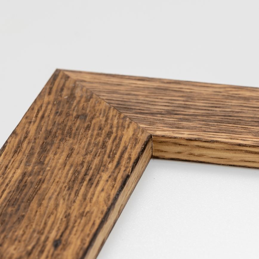 Eglo - LED RGB Panel fijo regulable SALOBRENA-C WOOD LED/24W/230V 2700-6500K 49,5x49,5 cm marrón + control remoto