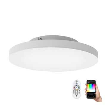 Eglo - LED RGB Plafón regulable TURCONA-C LED/20W/230V + CR