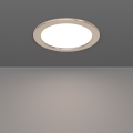 Eglo - LED RGBW Luminaria empotrada regulable para baño LED/9,5W/230V 2700-6500K Ø 16,8 cm IP44 cromo mate