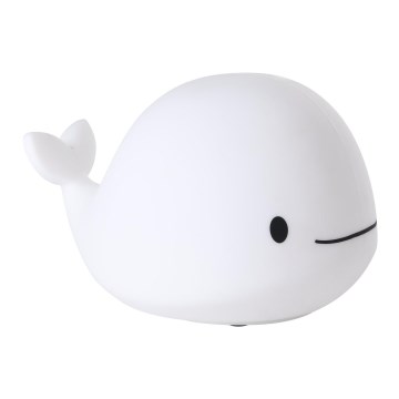 Eglo - LED RGBW Luz nocturna infantil táctil recargable LED/5W/5V 1200 mAh ballena