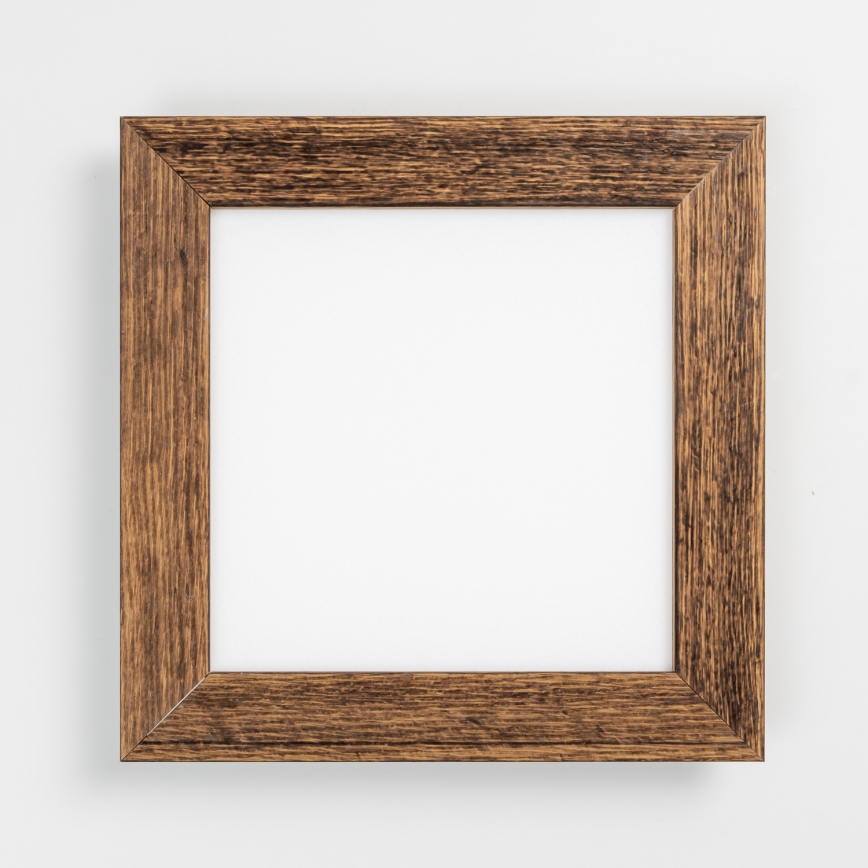 Eglo - LED RGBW Panel fijo regulable SALOBRENA-C WOOD LED/16W/230V 2700-6500K 34x34 cm marrón + control remoto