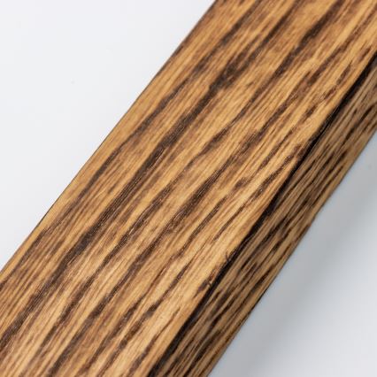 Eglo - LED RGBW Panel fijo regulable SALOBRENA-C WOOD LED/16W/230V 2700-6500K 34x34 cm marrón + control remoto