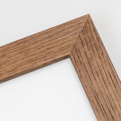 Eglo - Panel LED RGBW regulable de superficie SALOBRENA-C WOOD LED/21W/230V 2700-6500K 49,5x49,5 cm marrón oscuro + control remoto