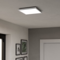 Eglo - LED RGBW Plafón regulable para el baño LED/13,4W/230V 2700-6500K 29x29 cm IP44 blanco ZigBee