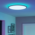 Eglo - LED RGBW Plafón regulable para el baño LED/16,8W/230V 2700-6500K diá. 50 cm IP44 blanco ZigBee