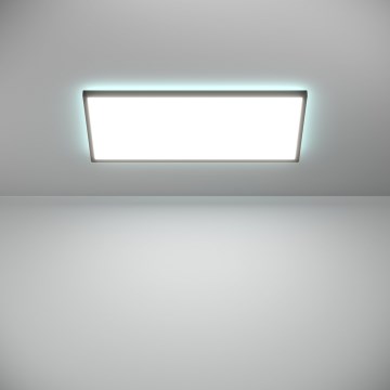 Eglo - LED RGBW Plafón regulable para el baño LED/17,2W/230V 2700-6500K 30x57cm IP44 negro ZigBee